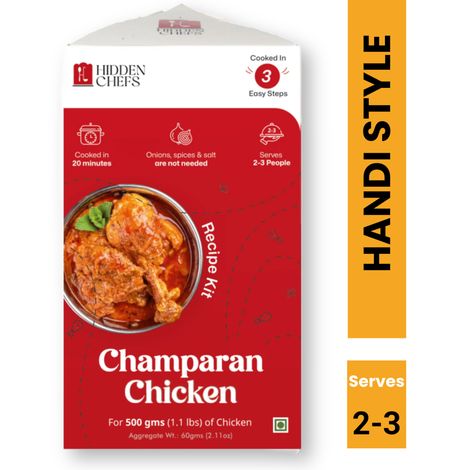 Hidden Chefs Champaran Chicken Recipe Kit