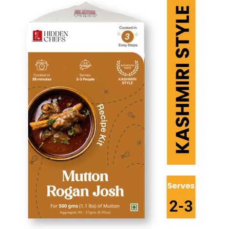 Hidden Chefs Mutton Rogan Josh Recipe Kit