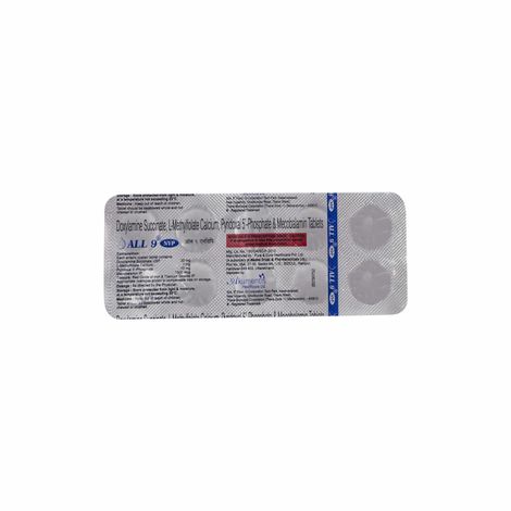 All 9 NVP Tablets