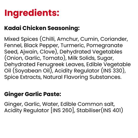 Hidden Chefs Kadai Chicken Recipe Kit