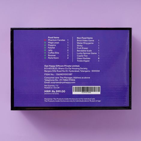 Oye Happy Nostalgia Box - Full of Goodies From the 90s