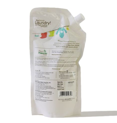 Mother Sparsh Plant Powered Baby Laundry Detergent Refill Pack