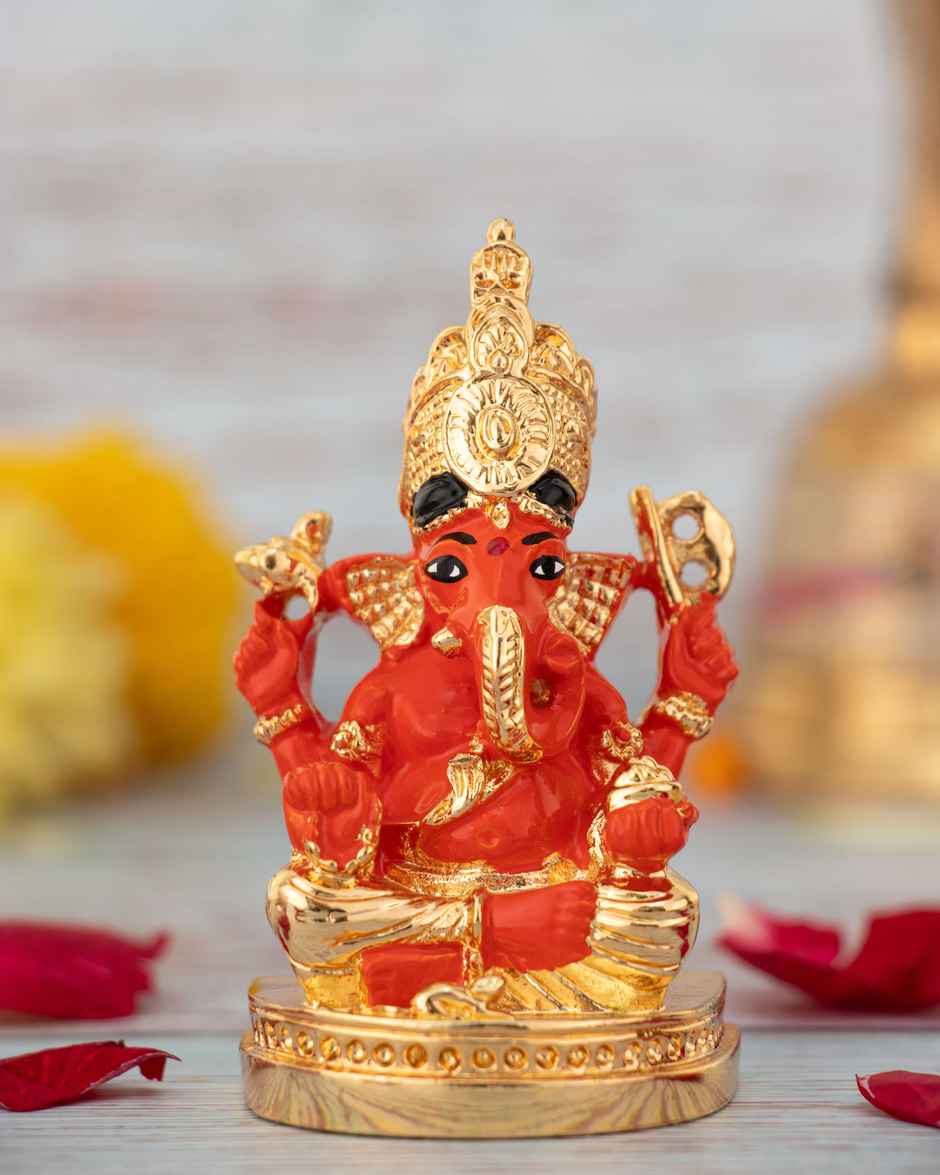 Siddhivinayak Ganesha Idol | 3 Inches | House of Wemy