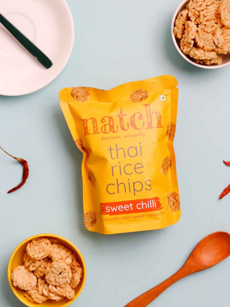 Natch Rice Chips - Sweet Chilli
