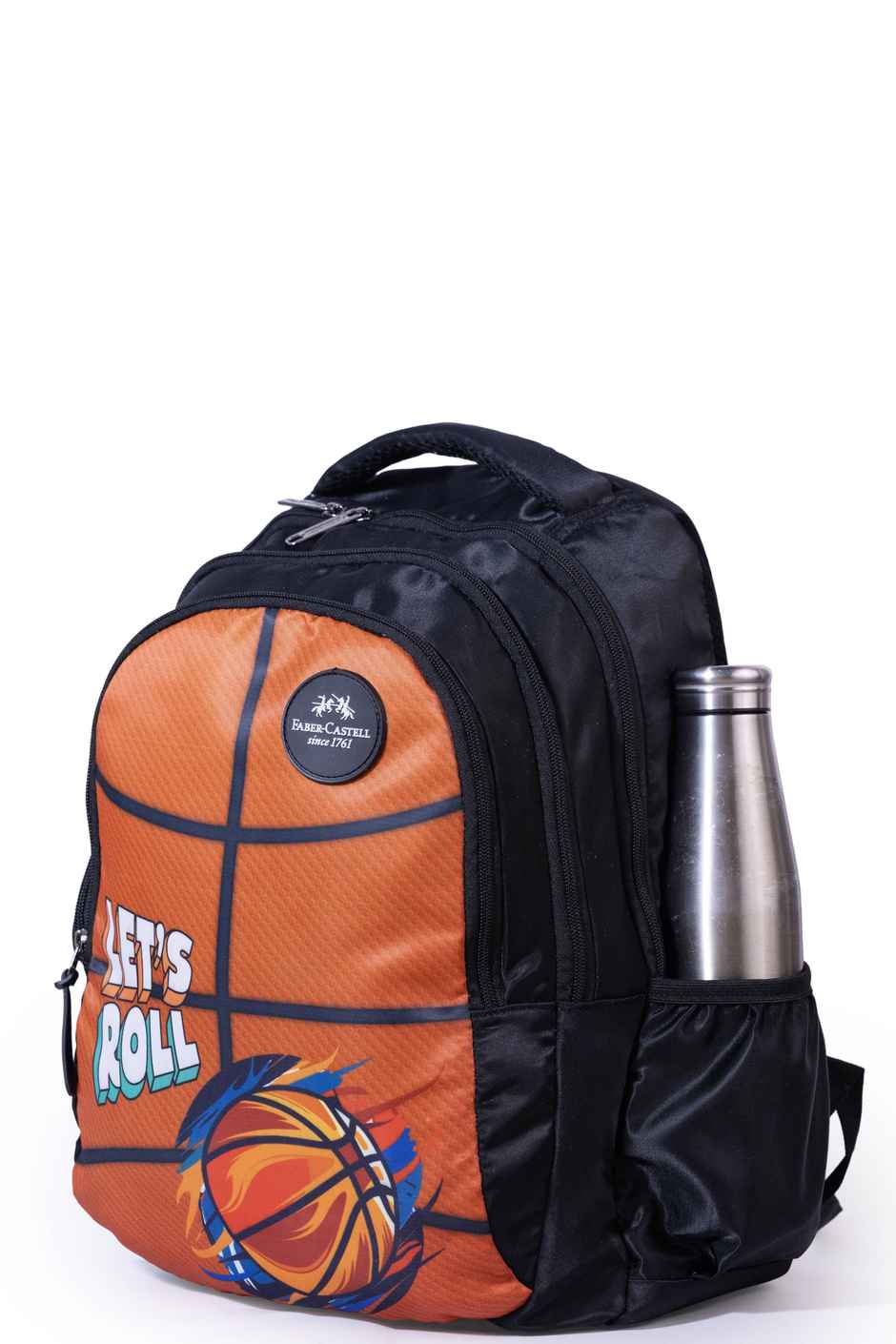 Faber Castell-School Bag- Pp1- Basket B - 6Yrs + Orange