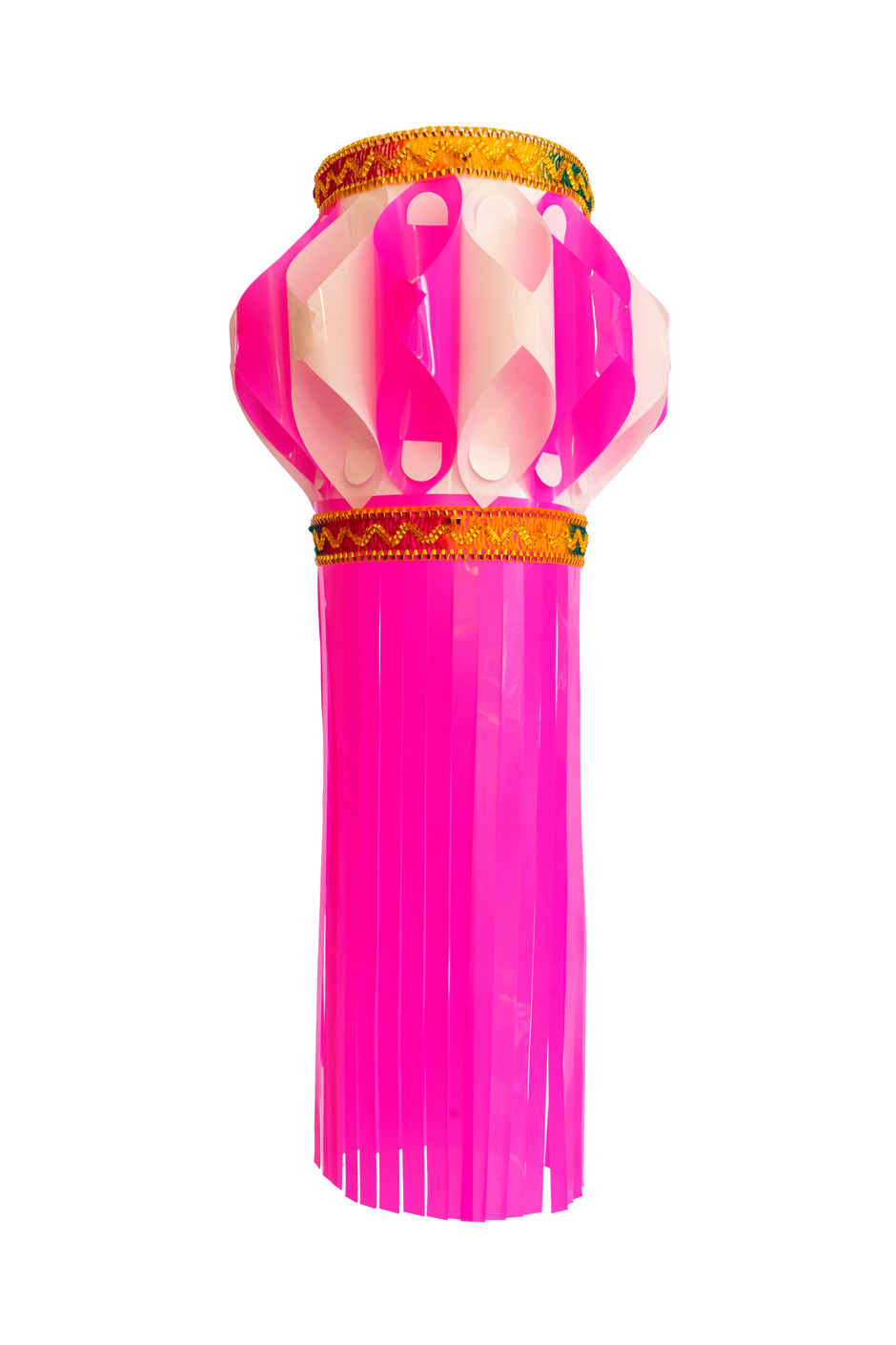 Traditional Plastic Kandil (Assorted Colors) - 1 pc