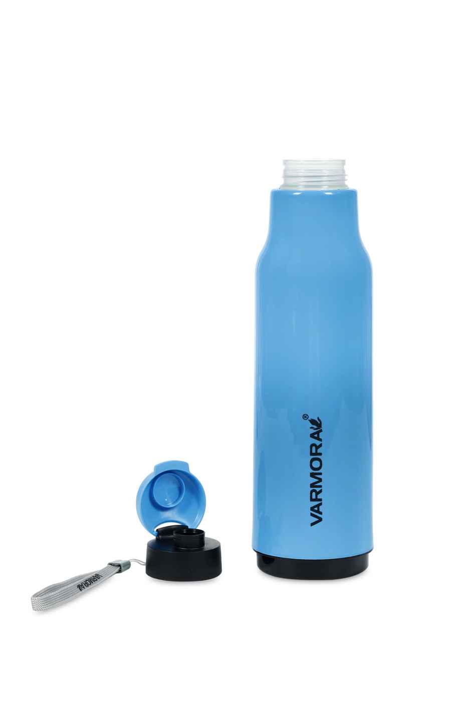 Varmora Sofia 1000 | Insulated Water Bottle | Blue | FDA Approved BPA-free | Hot & Cold | 1 L