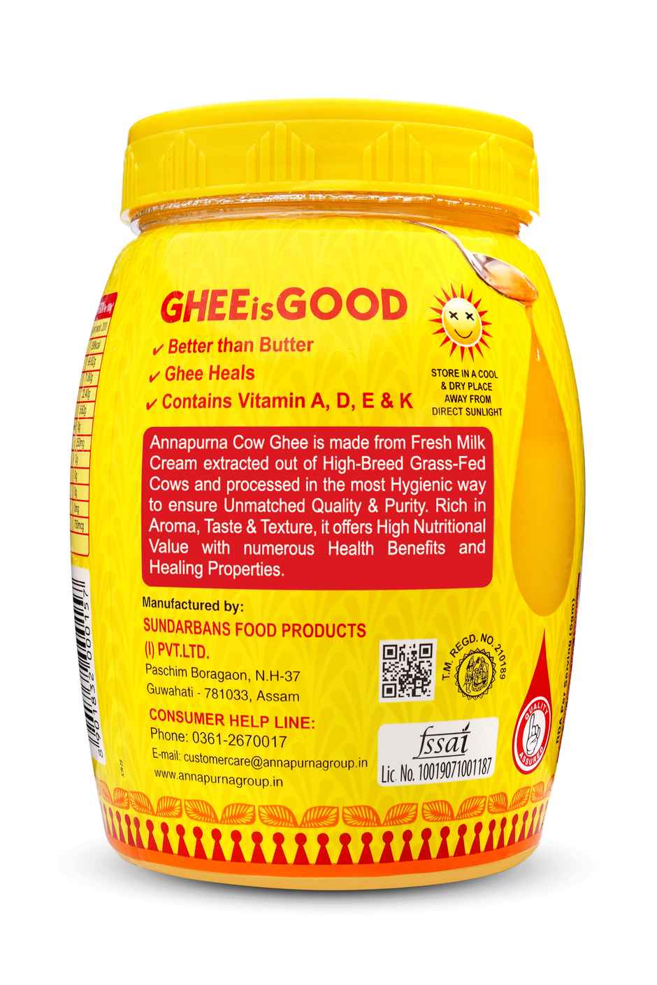 Annapurna Cow Ghee