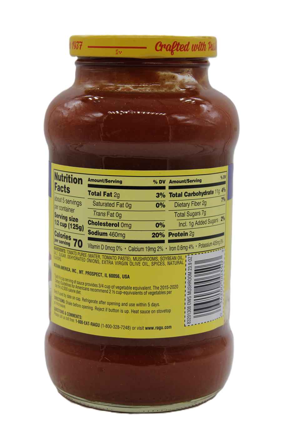 Ragu Mushroom Pasta Sauce
