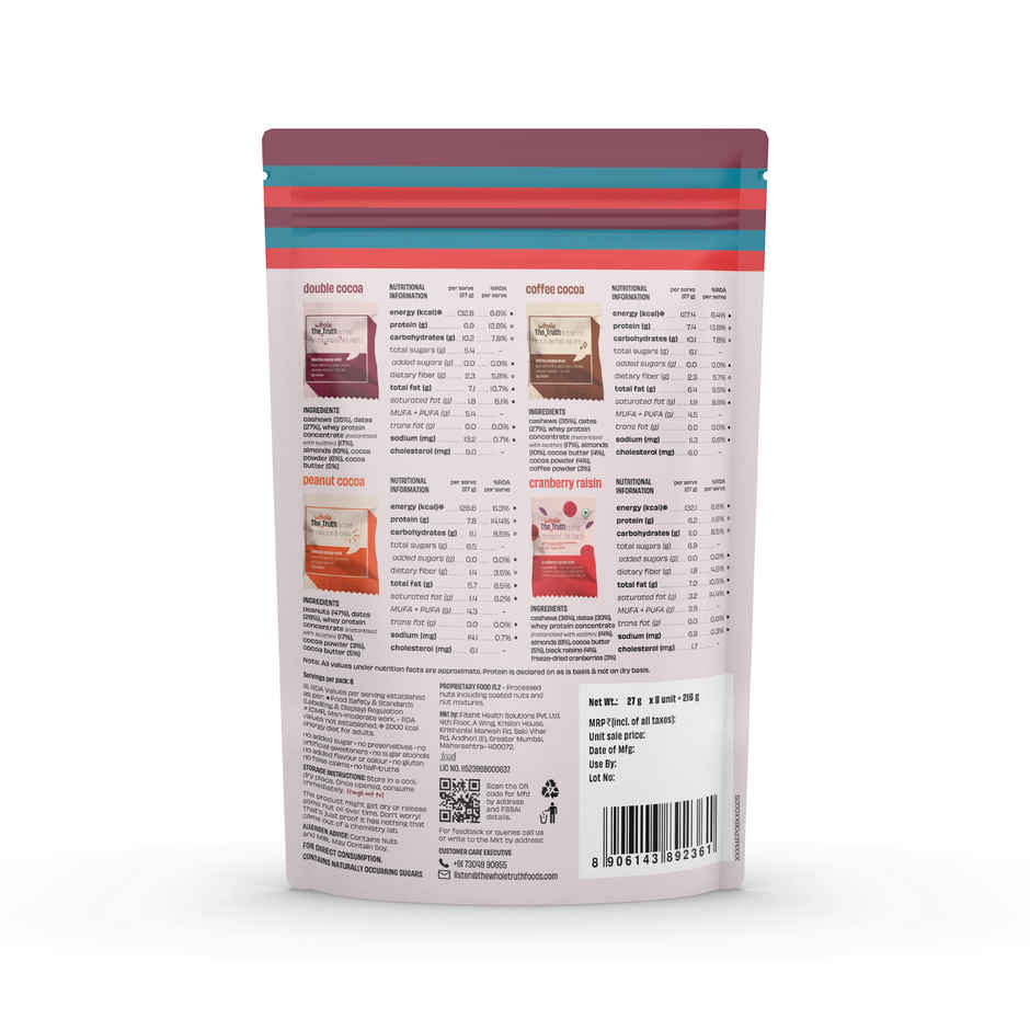 The Whole Truth Mini Protein Bars Assorted