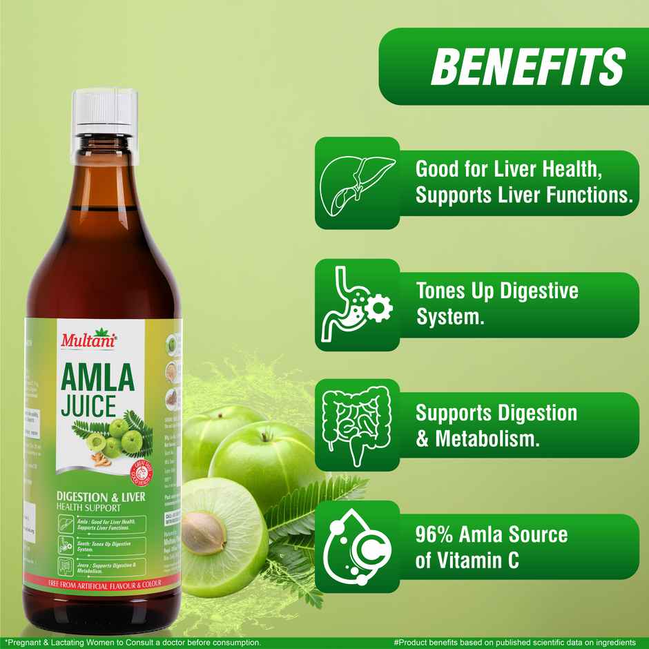 Multani Amla Juice | Supports Digestion & Liver
