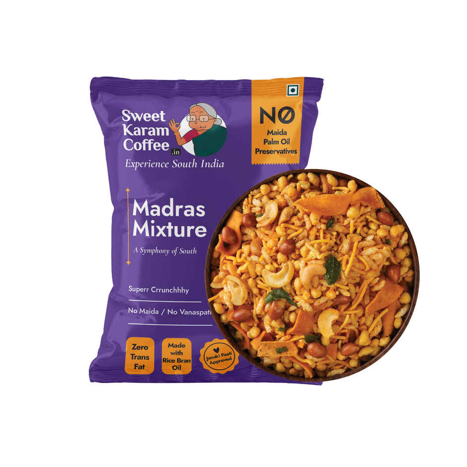 Sweet Karam Coffee Special Madras Mixture | No Palm Oil, No Preservatives