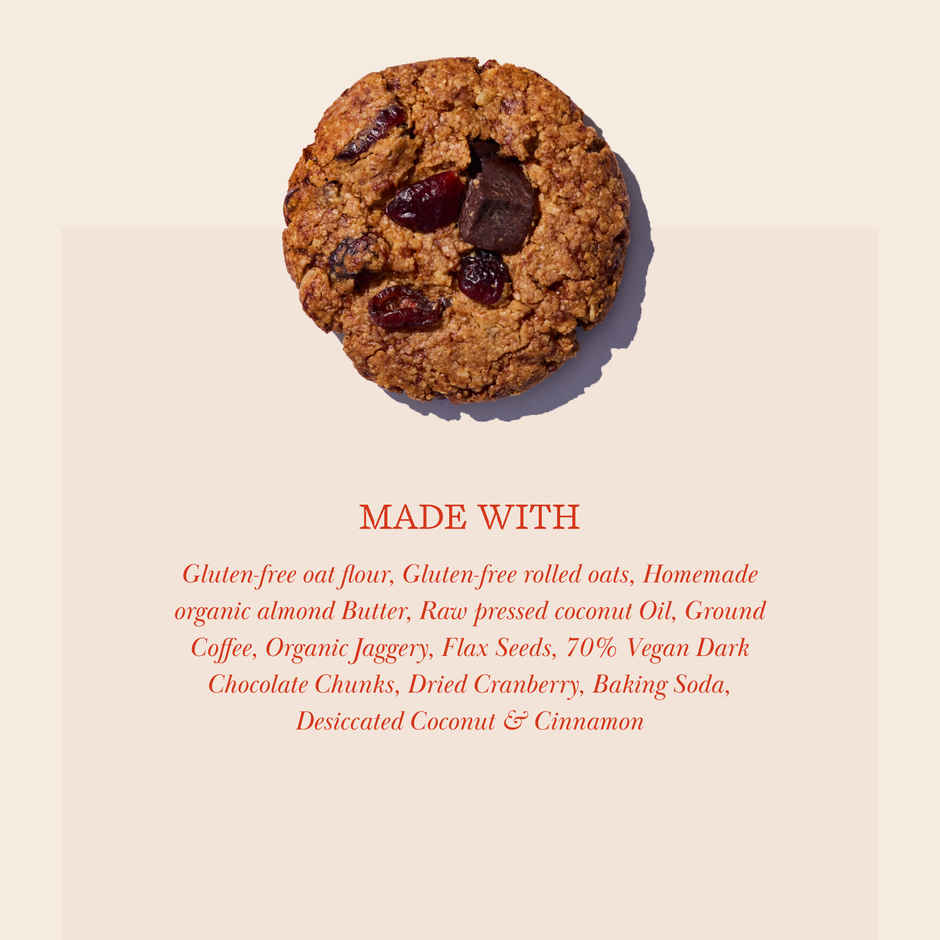 The Cinnamon Kitchen Berry Cacao Oat Cookie