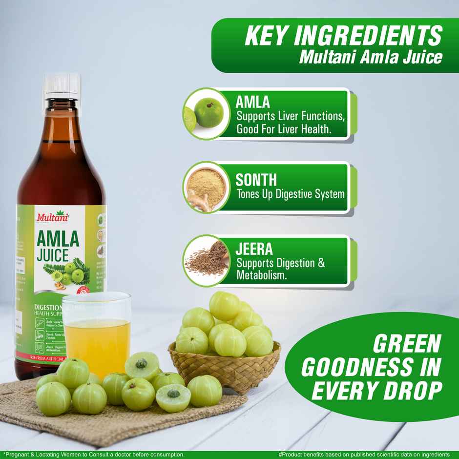 Multani Amla Juice | Supports Digestion & Liver