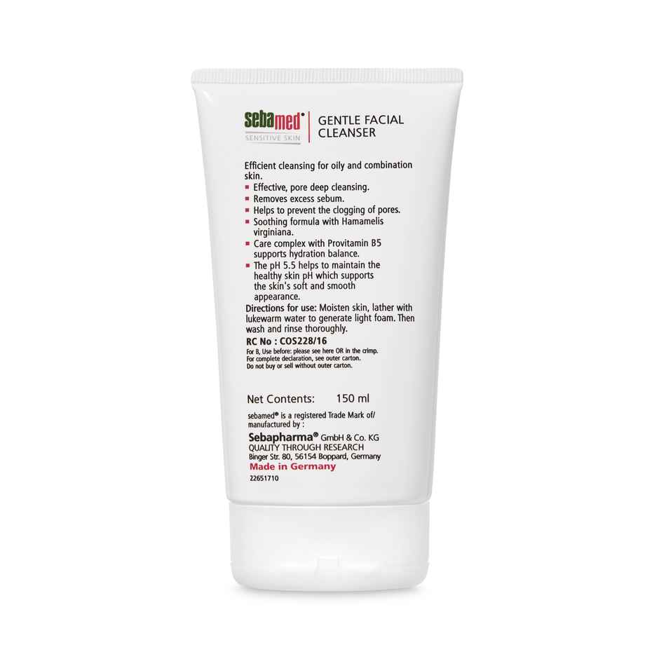 Sebamed Gentle Facial Cleanser