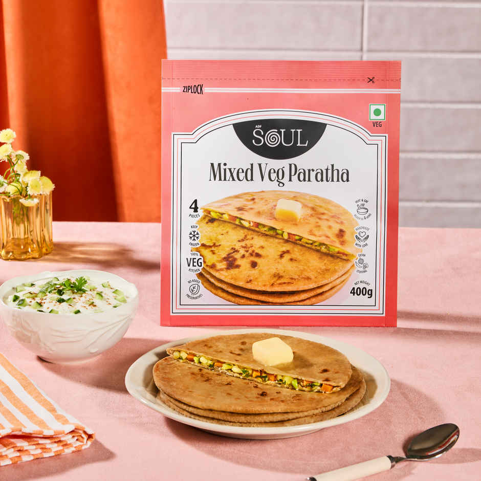 Adf Soul Mixed Veg Paratha
