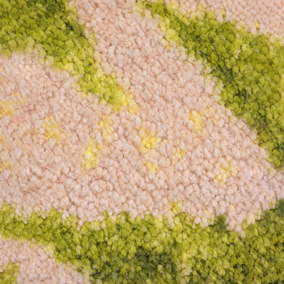 Saral Home Cedar Microfiber Anti-Slip Bath Mat | Beige - 40 x 60 cm