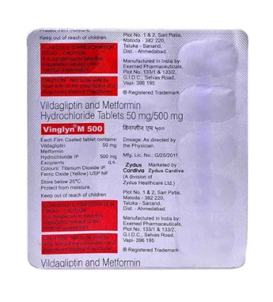 Vinglyn M 500 Tablet