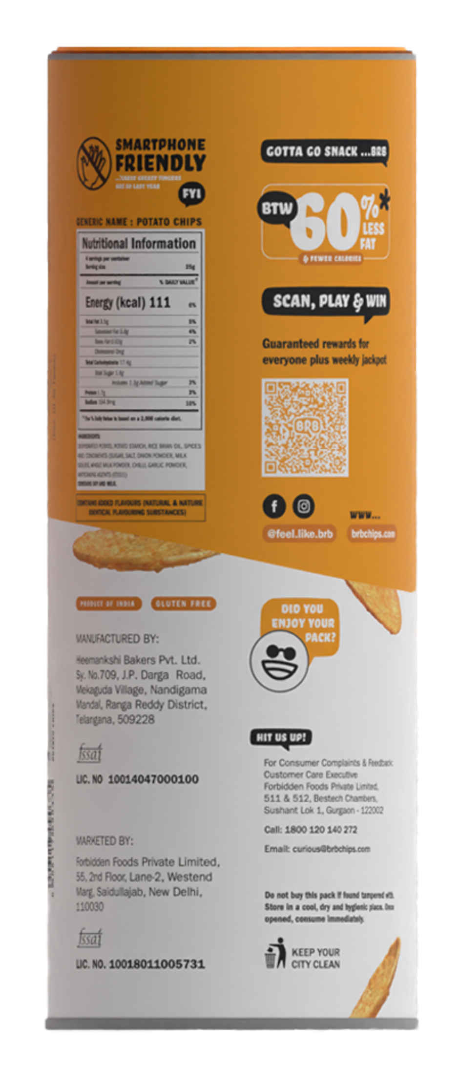 BRB Popped Potato Chips XXL Tub Pasta Cheese Flavour