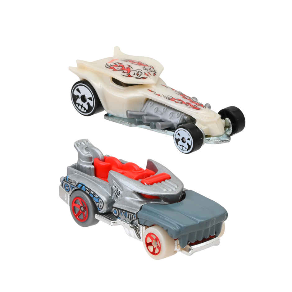 Hot Wheels 2-Car Pack of 1:64 Scale VehiclesTheme-JBK10