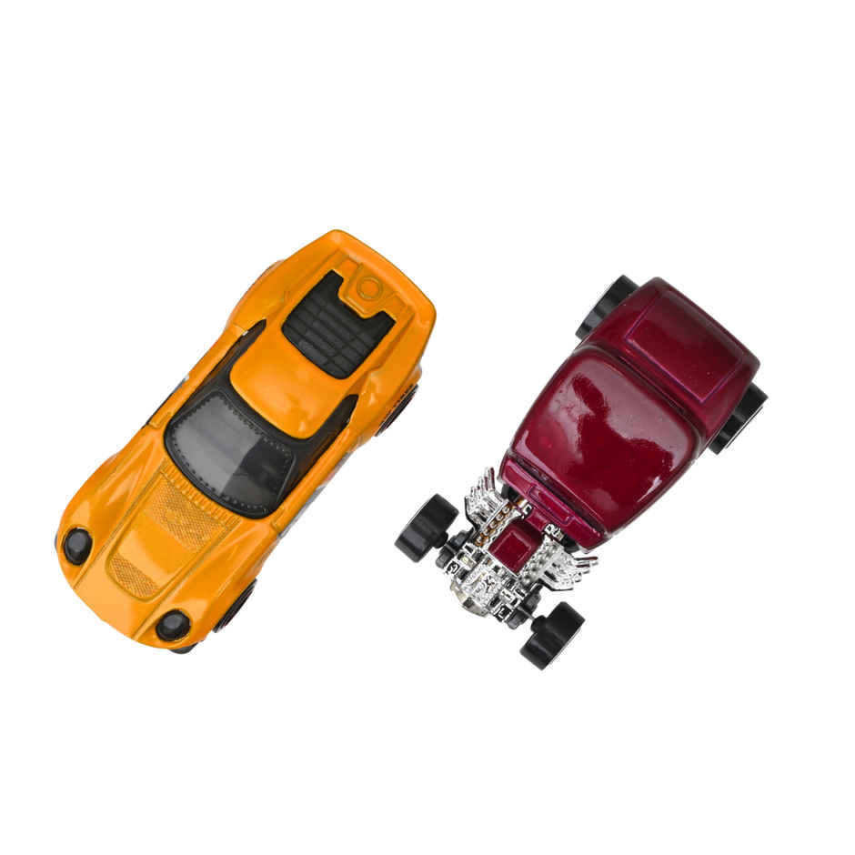 Hot Wheels 2-Car Pack of 1:64 Scale VehiclesTheme-JBK06