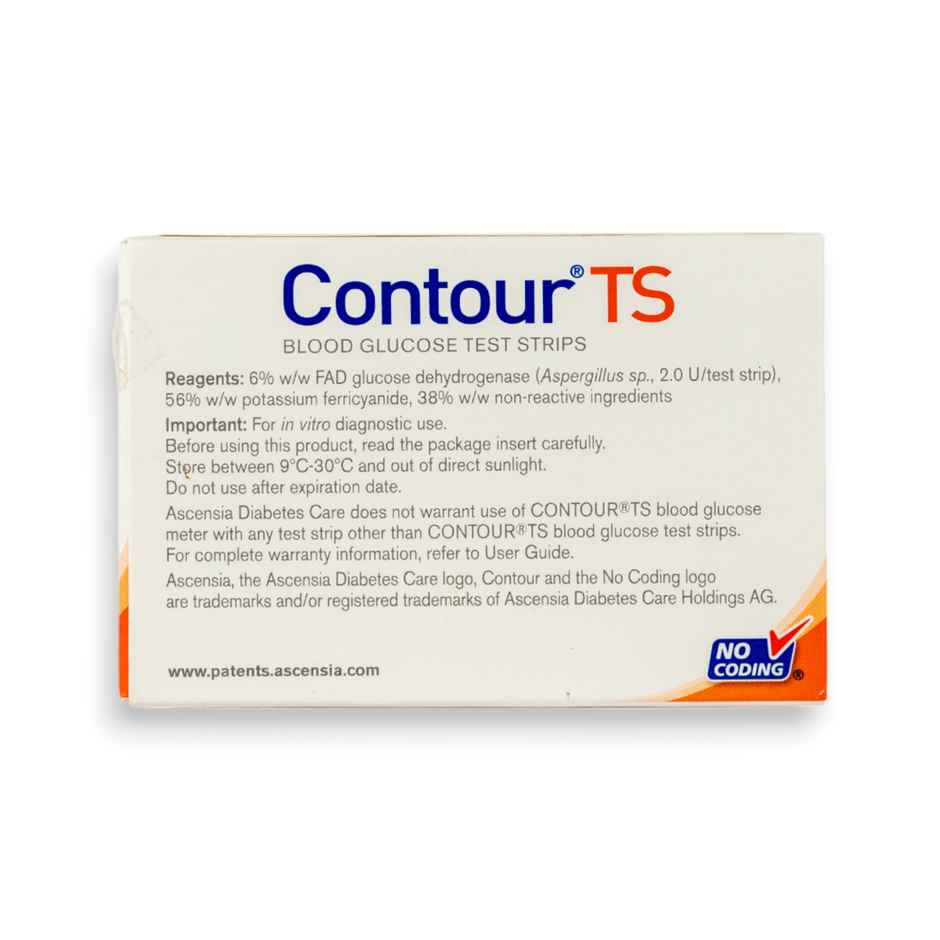 Contour TS Blood Glucose Test Strip 