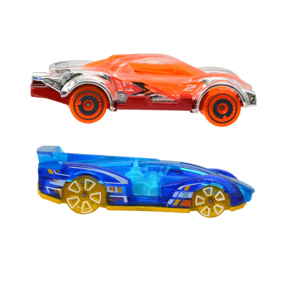Hot Wheels 2-Car Pack of 1:64 Scale VehiclesTheme-HWC97
