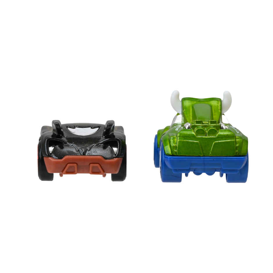 Hot Wheels 2-Car Pack of 1:64 Scale VehiclesTheme-HWD09