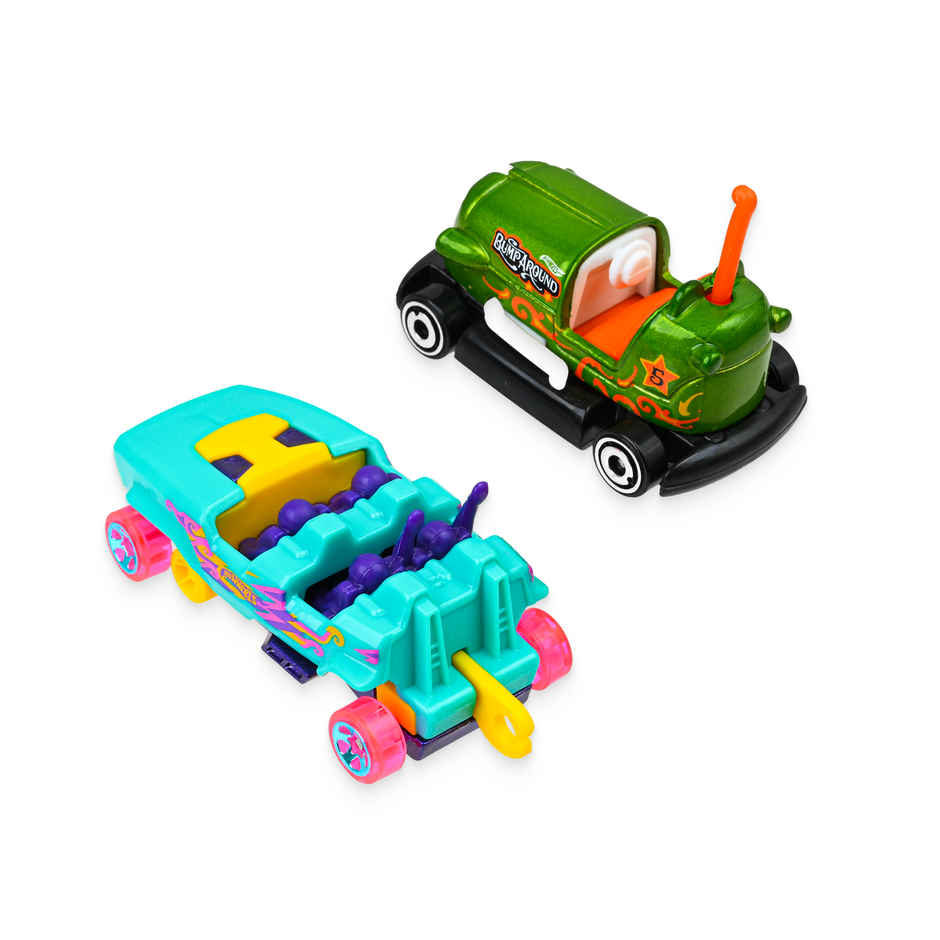 Hot Wheels 2-Car Pack of 1:64 Scale VehiclesTheme-JBK08