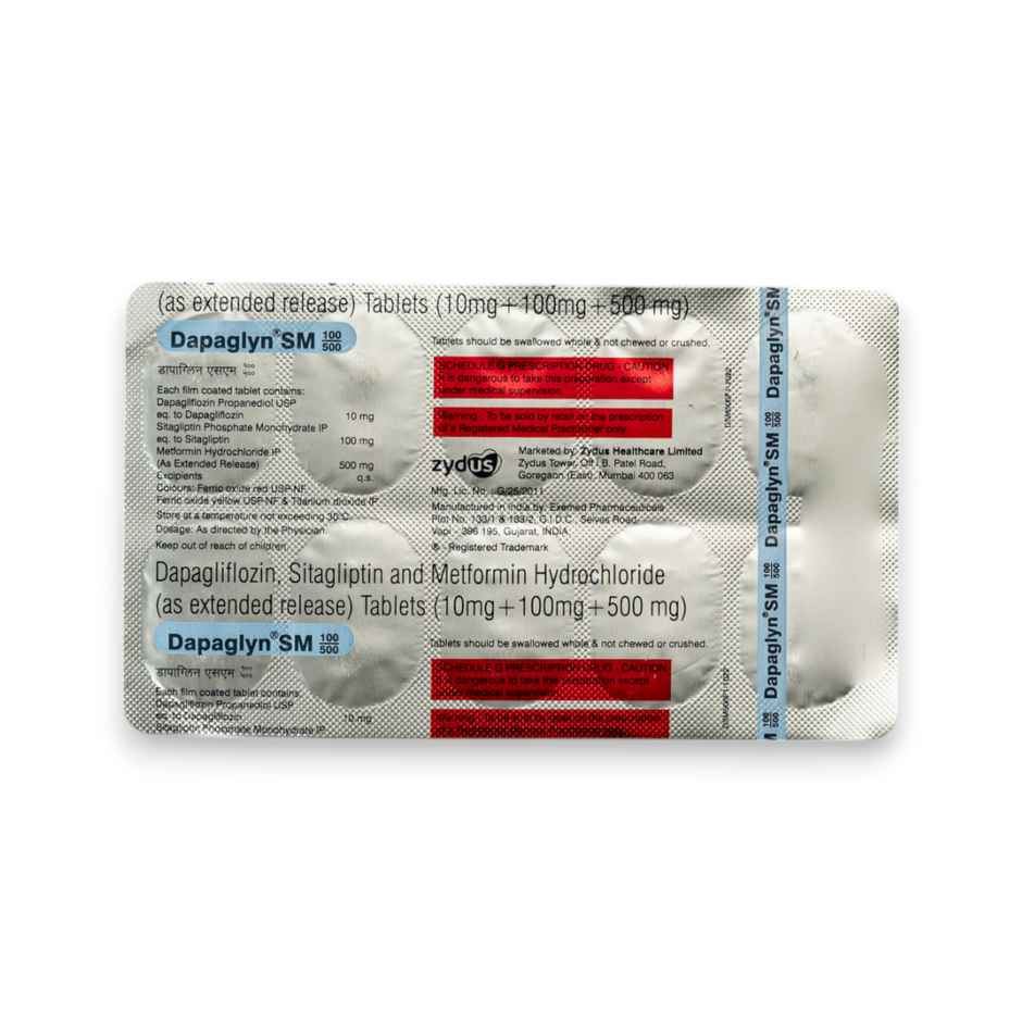 Dapaglyn SM 100/500 Tablet ER