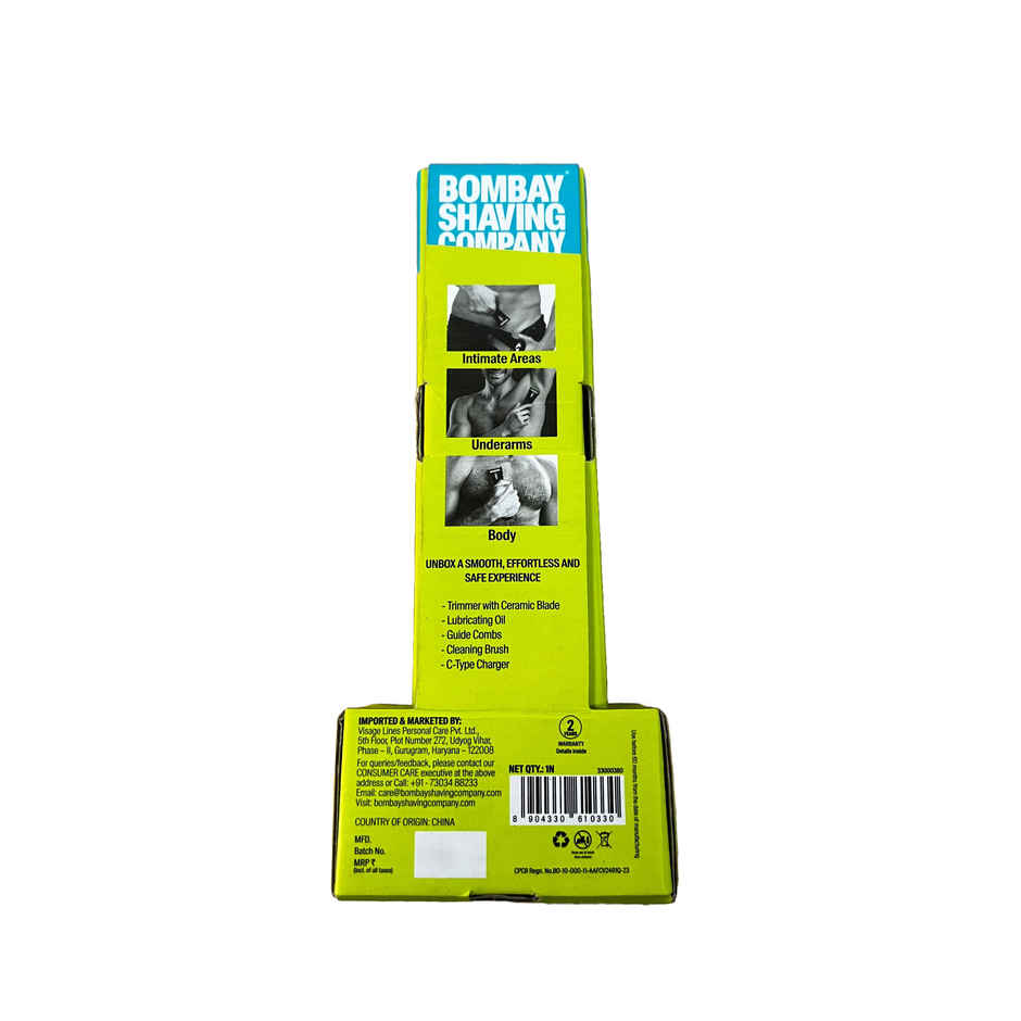 Bombay Shaving Company Blo Body and Balls Groomer for Men