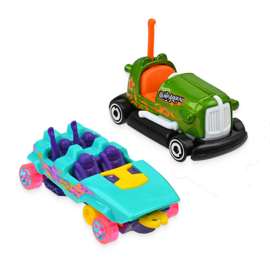 Hot Wheels 2-Car Pack of 1:64 Scale VehiclesTheme-JBK08