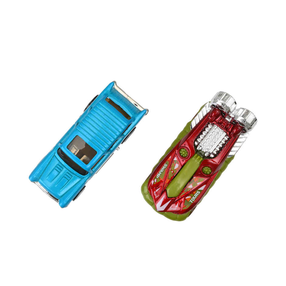 Hot Wheels 2-Car Pack of 1:64 Scale VehiclesTheme-JBJ98