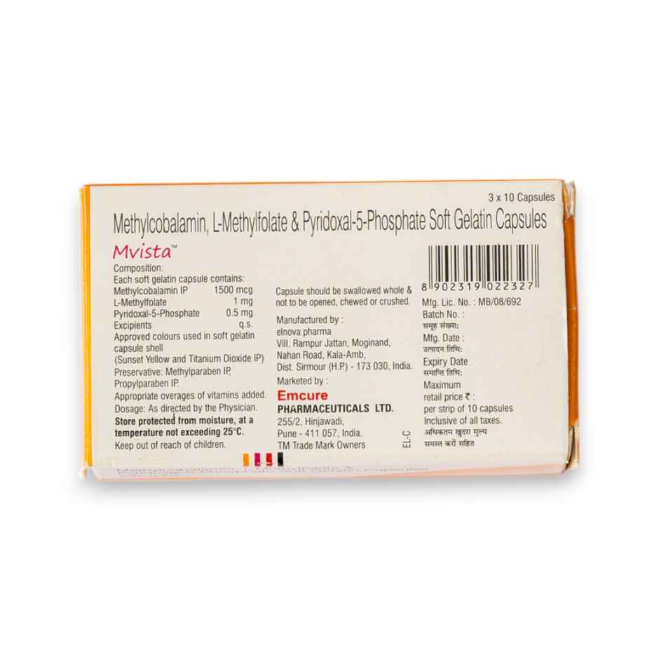 Mvista Soft Gelatin Capsule