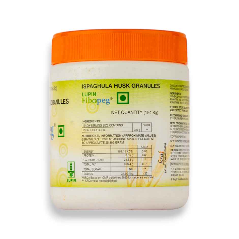 Fibopeg Orange Sugar Free Granules