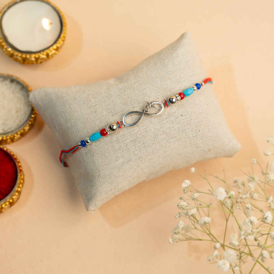 Rakhi for Brother | Infinity Symbol | Feng Shui | Pack of 1 | Shree Rakhi