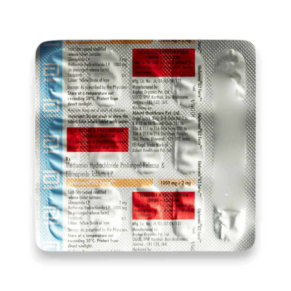 Gluformin G2 Forte New Tablet PR
