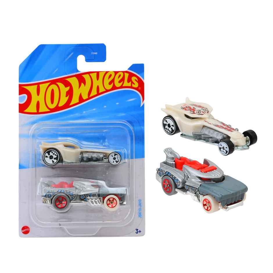 Hot Wheels 2-Car Pack of 1:64 Scale VehiclesTheme
