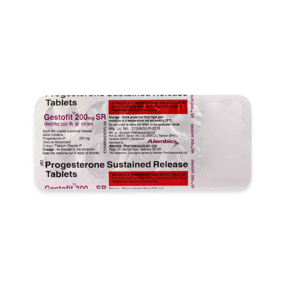 Gestofit 200mg SR Tablet
