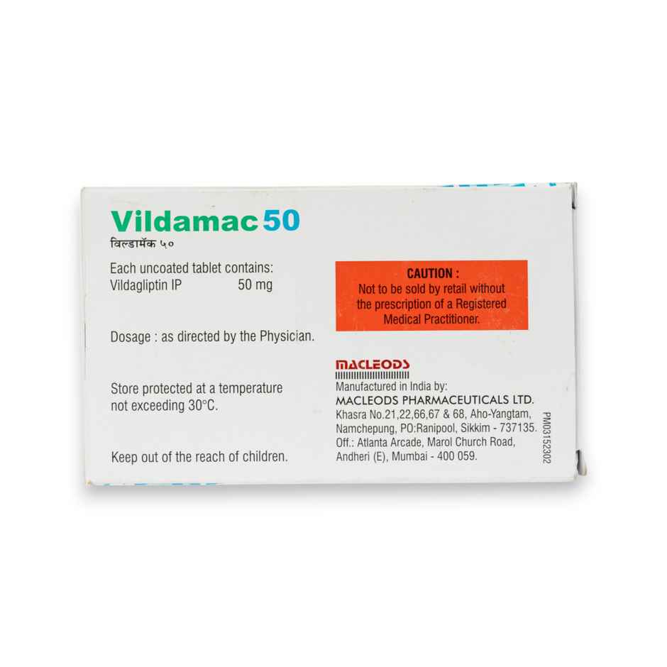 Vildamac 50 Tablet