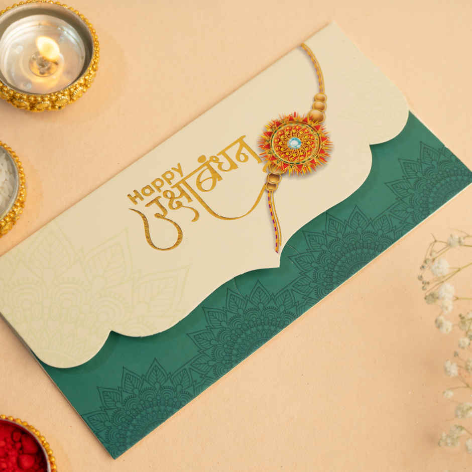 Diacraft Royal Sibling Blessings Envelope for Rakhi | Pichai