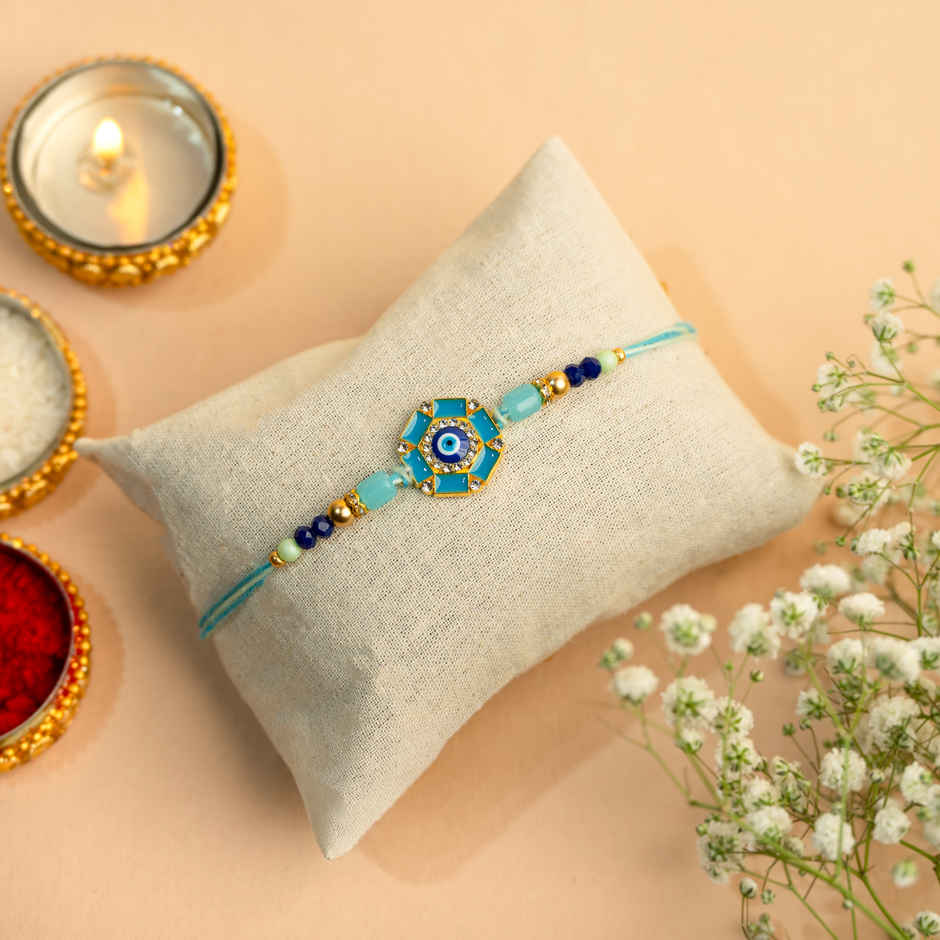 Rakhi for Brother | Evil Eye | Pack of 1 | Avyaan Rakhi