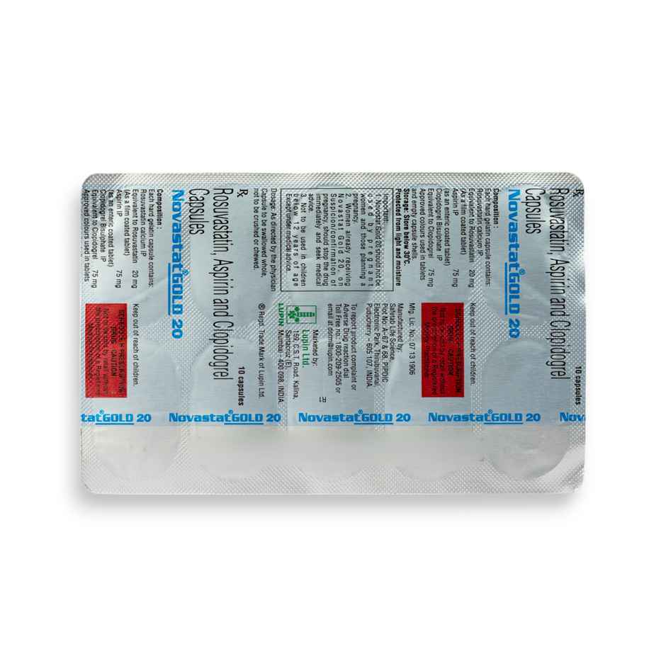Novastat Gold 20 Capsule