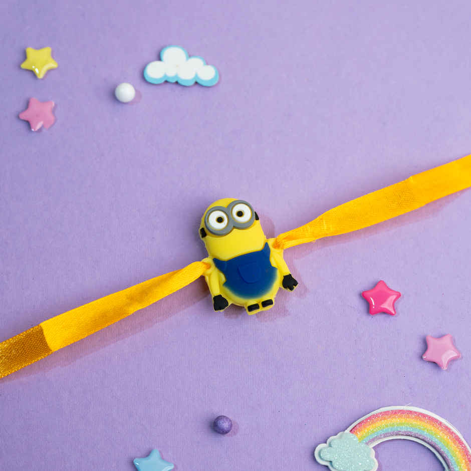 Kids Rakhi | Cute Minion Buddy | Pack of 1 | Tomuncle