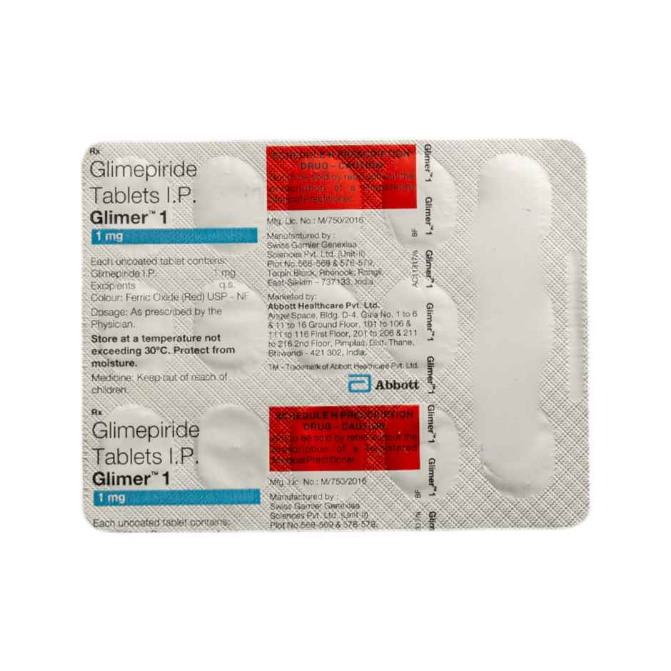 Glimer 1 Tablet