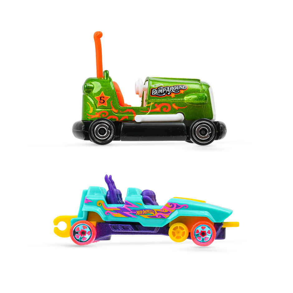 Hot Wheels 2-Car Pack of 1:64 Scale VehiclesTheme-JBK08