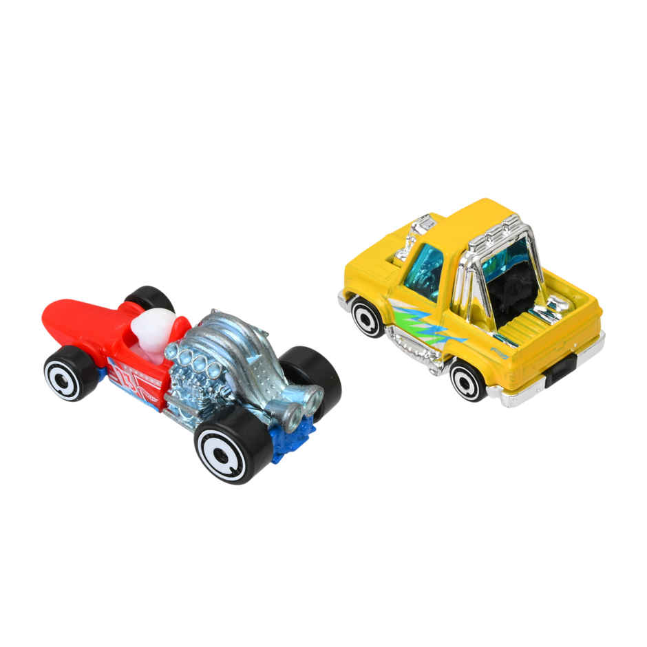 Hot Wheels 2-Car Pack of 1:64 Scale VehiclesTheme-JBK05
