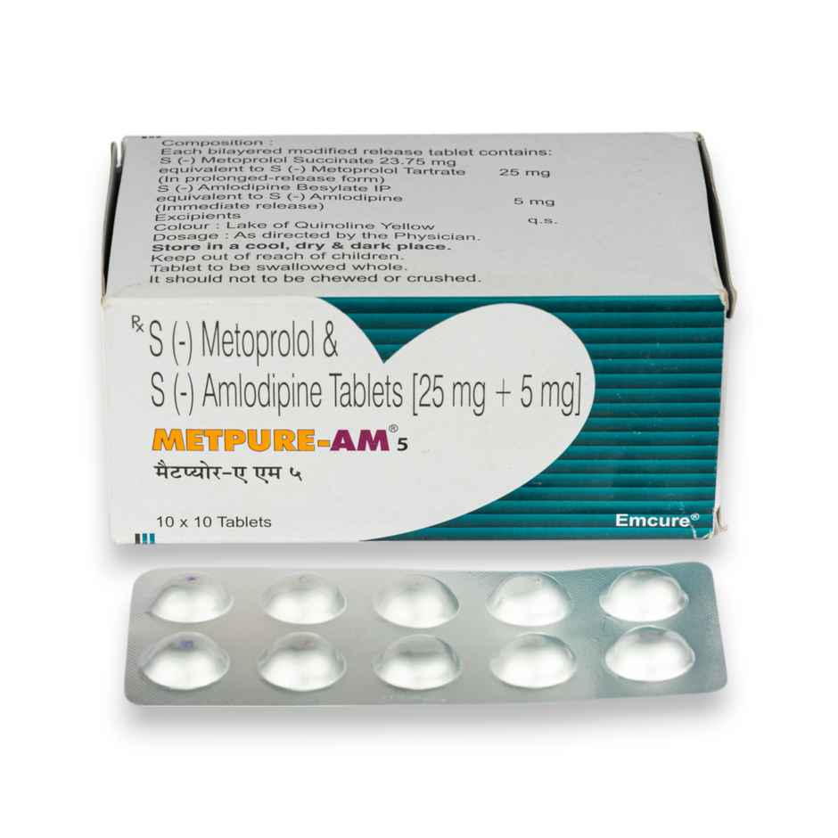Metpure-AM 5 Tablet