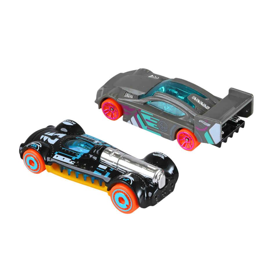 Hot Wheels 2-Car Pack of 1:64 Scale VehiclesTheme-JLG10
