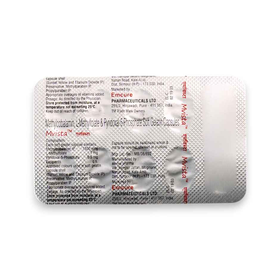 Mvista Soft Gelatin Capsule